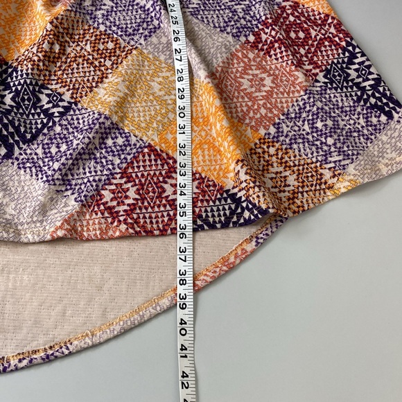 LuLaRoe Geometric Plaid Swing Dress - Picture 7 of 9